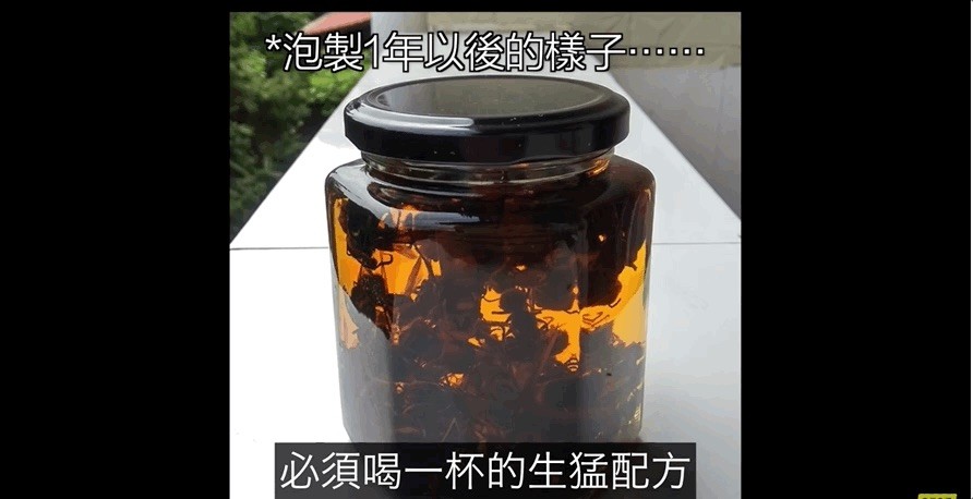 泡制一年以后的样子